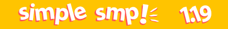 Simple SMP Minecraft Server banner