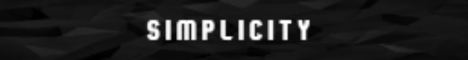 Simplicity Minecraft Server banner