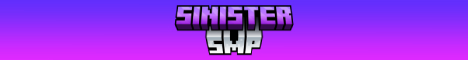 SinisterSMP Minecraft Server banner