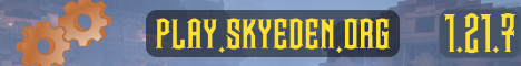 Sky Eden Minecraft Server banner