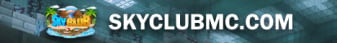 SkyClub Minecraft Server banner