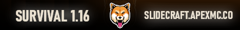 SlideCraft Minecraft Server banner