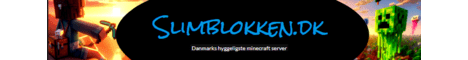 Slimblokken.dk Minecraft Server banner