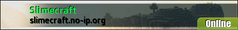 Slimecraft Minecraft Server banner