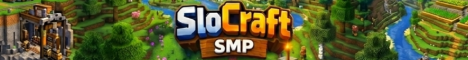 SloCraft Minecraft Server banner