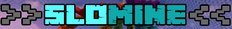 SloMine Minecraft Server banner
