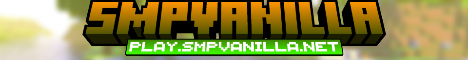 SMPVanilla Minecraft Server banner