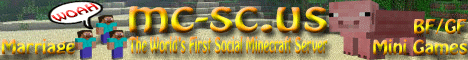 SocialCraft Minecraft Server banner