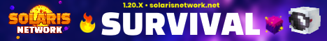 Solaris Network Minecraft Server banner