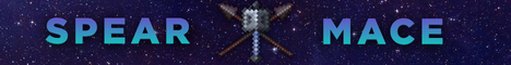 Spear Mace Minecraft Server banner