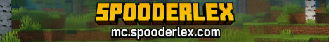 SpooderLex SMP Minecraft Server banner