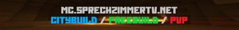 SprechZimmerTV Netzwerk Minecraft Server banner
