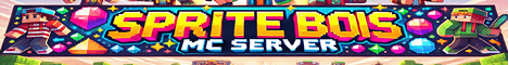 Sprite Bois SMP Minecraft Server banner