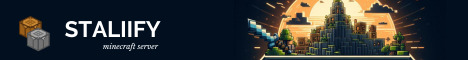 Staliify Minecraft Server banner