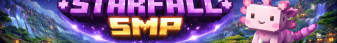 Starfall SMP Minecraft Server banner