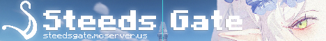 Steeds Gate Minecraft Server banner