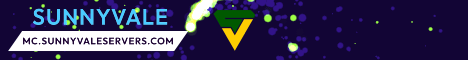 Sunnyvale Minecraft Server banner