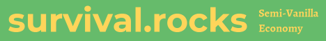 survival.rocks Minecraft Server banner