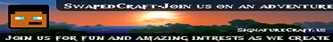 SwapedCraft Minecraft Server banner