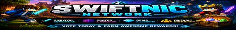 SwiftNic Network Minecraft Server banner