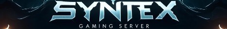 Syntex Gaming To The Sky Minecraft Server banner