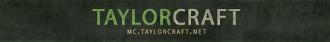 TaylorCraft Minecraft Server banner
