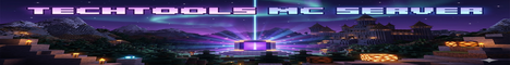 TechTools Minecraft Server banner