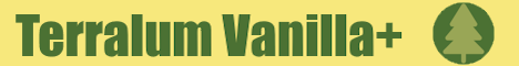 Terralum Vanilla Minecraft Server banner