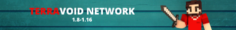 Terravoid Minecraft Server banner