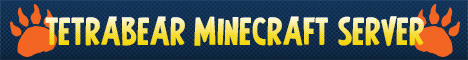TetrabearMC Minecraft Server banner