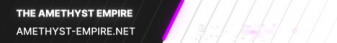 The Amethyst Empire Minecraft Server banner