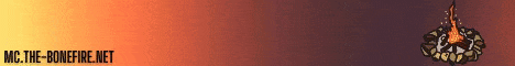 The Bonfire Minecraft Server banner