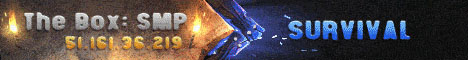 The Box SMP Minecraft Server banner
