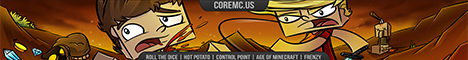 THE CORE Minecraft Server banner