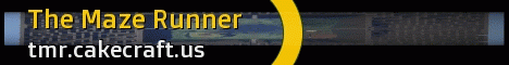 The Maze Runner - CakeCraft Network Minecraft Server banner