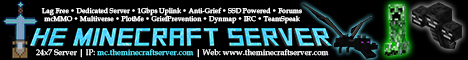 The Minecraft Server Network Minecraft Server banner