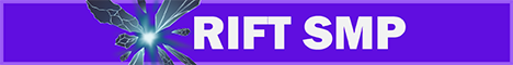 The Rift Minecraft Server banner