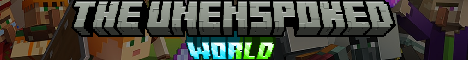 The Unenspoked World Minecraft Server banner