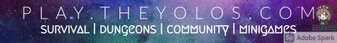 TheYolos Minecraft Server banner