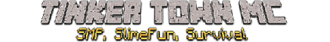 Tinker Town MC Minecraft Server banner