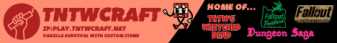 TNTWcraft Minecraft Server banner