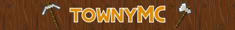 TownyMC Minecraft Server banner