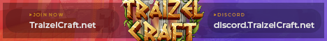 TraizelCraft Minecraft Server banner