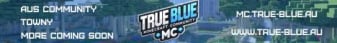 TrueBlue MC Minecraft Server banner