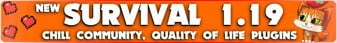 TulipSurvival Minecraft Server banner