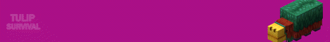TulipSurvival Minecraft Server banner