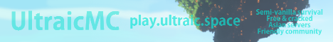 UltraicMC Minecraft Server banner