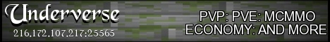 Underverse Minecraft Server banner