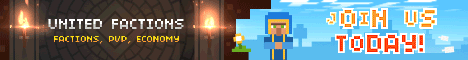 United Factions Minecraft Server banner
