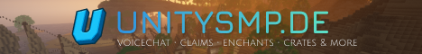 UnitySMP Minecraft Server banner